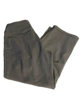 Lands End capri yoga pants grey small